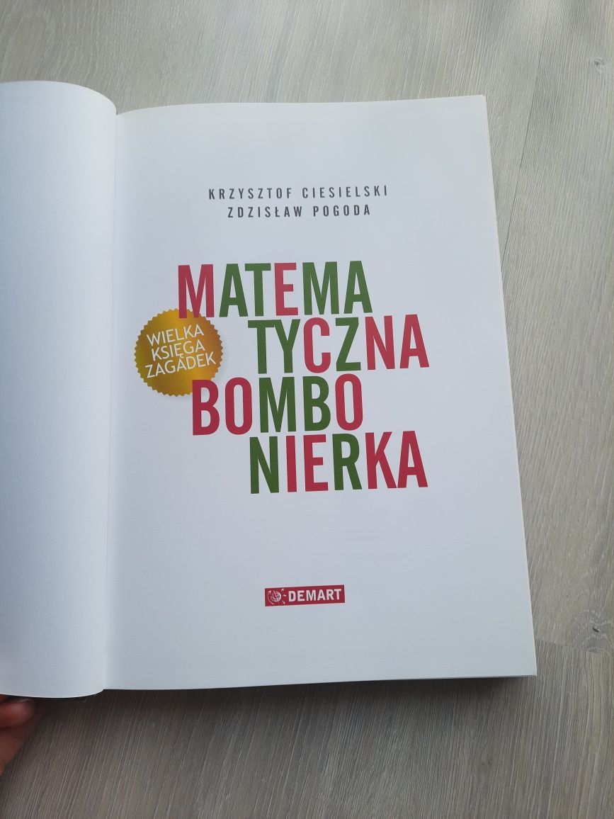 Książka 'Matemtyczna bombonierka'