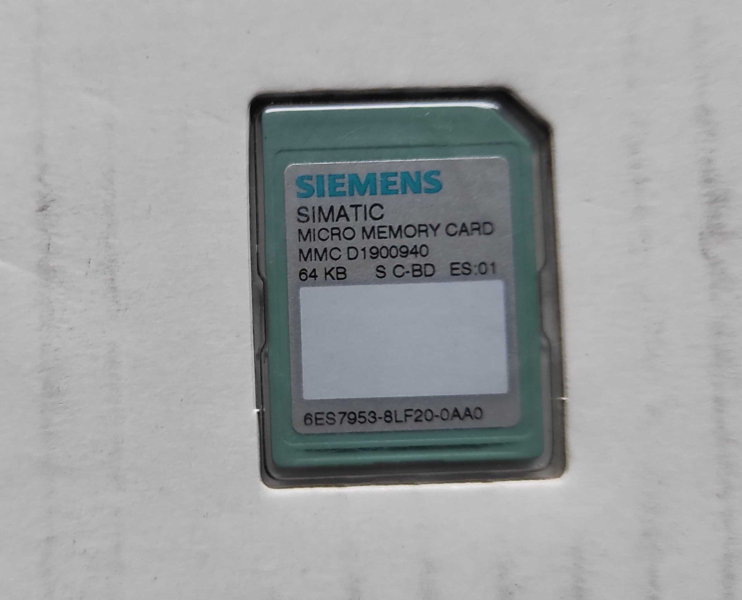 64 KB, Siemens MMC 6ES7953-8LF30-0AA0 , 6ES7953-8LF20-0AA0