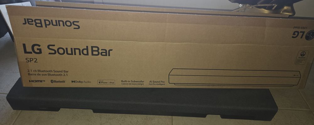 Vendo Soundbar LG SP2