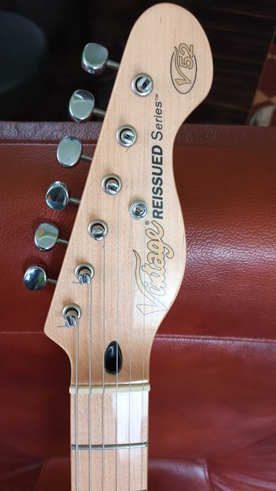 Gitara TELECASTER designet in UK By VINTAGE  Natural