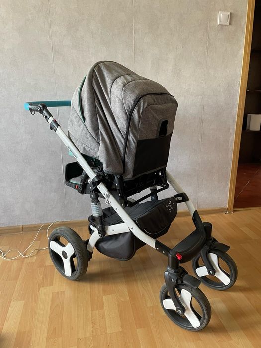 Wózek Cruiser Mint – Spacerówka koła 360° amortyzowany, wentylacja