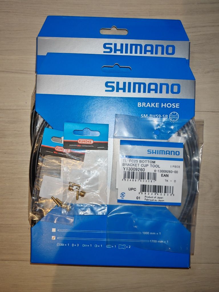 2 Kits Shimano Brake Hose e Kit Jagwire Road Pro Shift