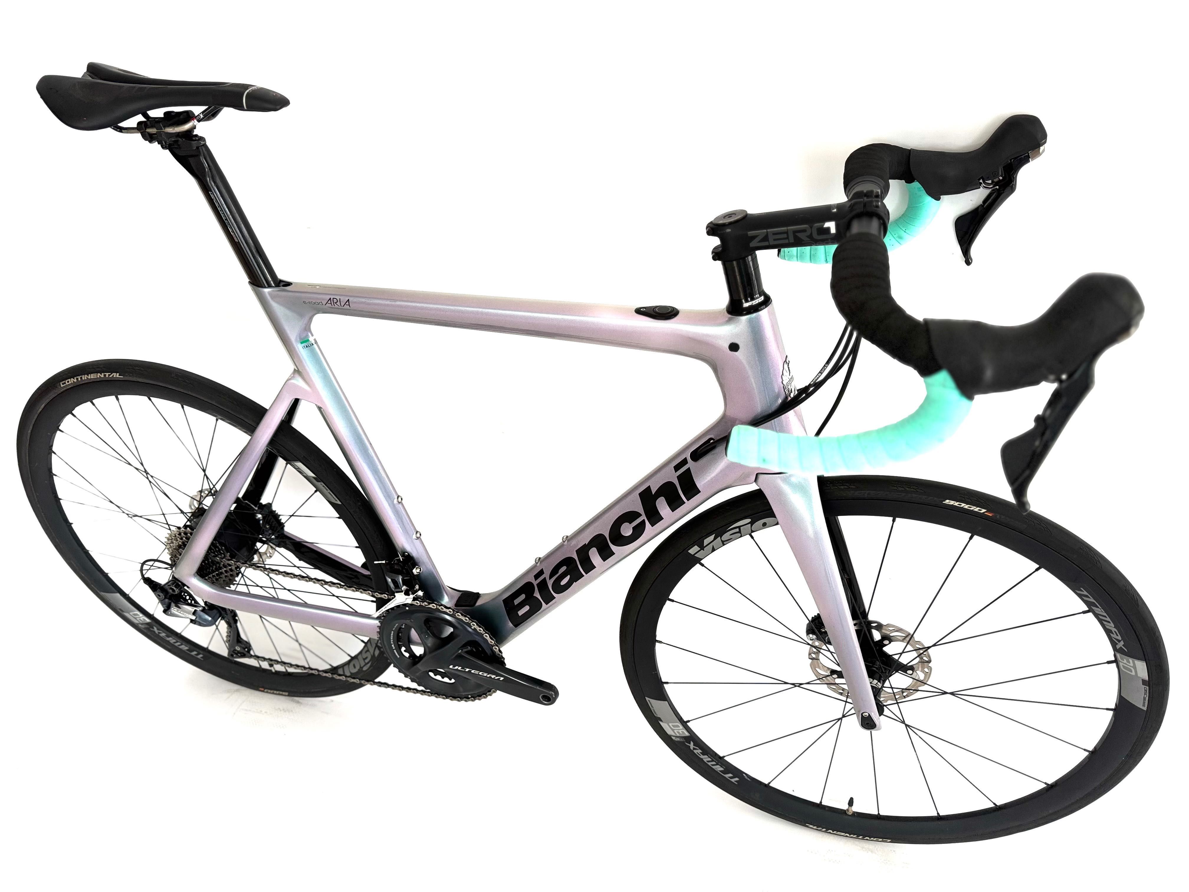Rower Szosowy Karbonowy Elektryczny BIANCHI ARIA E-ROAD Szosa Elektryk