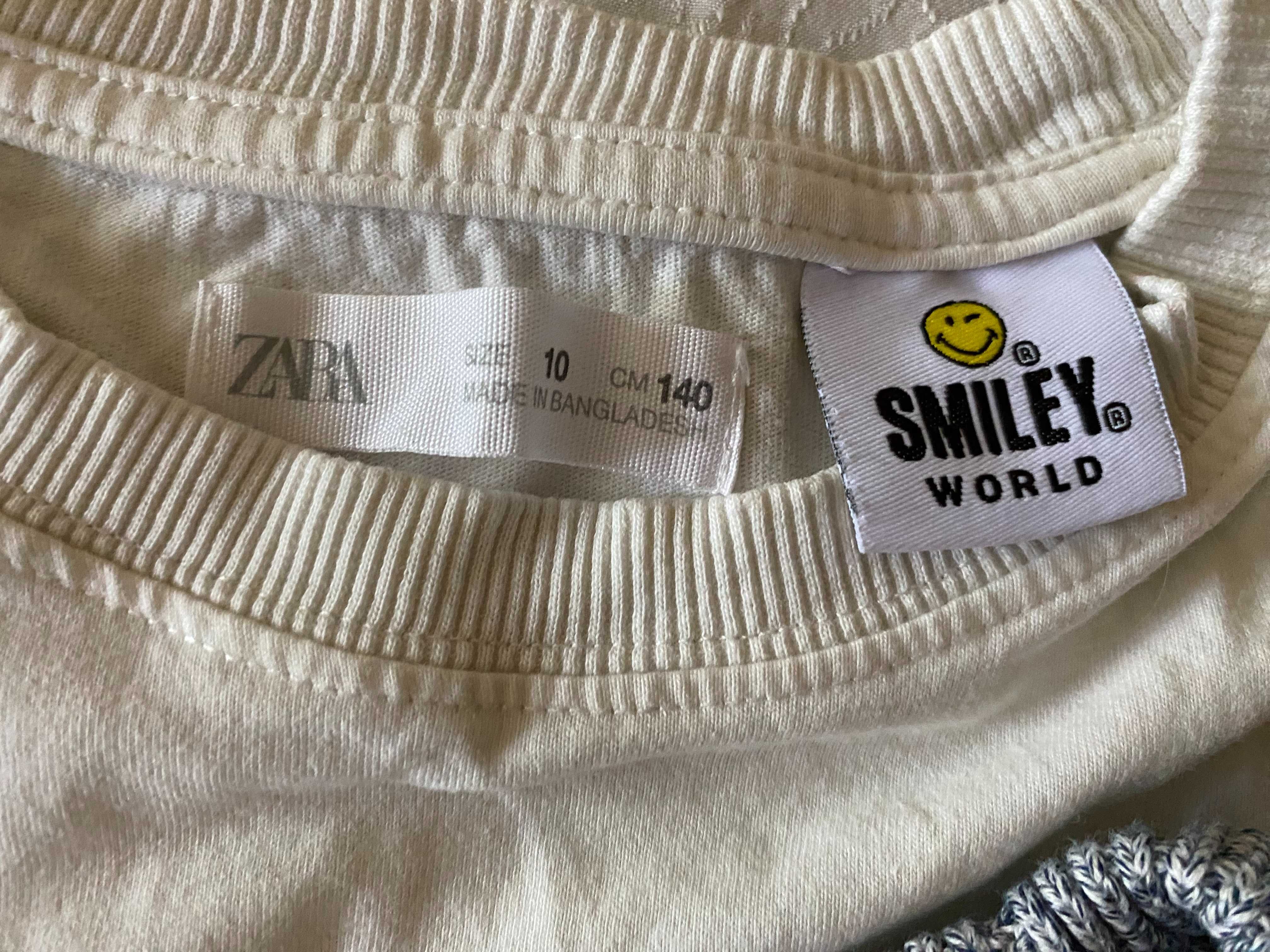 ZARA Лонгслив футболка с длинным рукавом