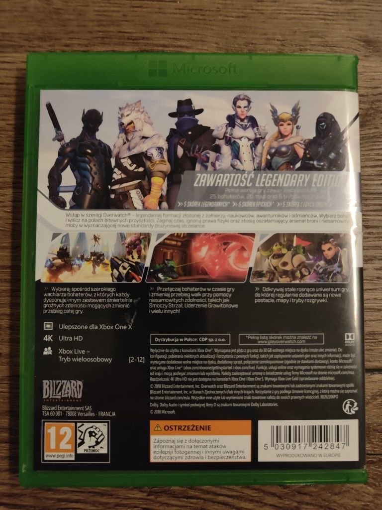 XONE Overwatch Legendary Edition Xbox One