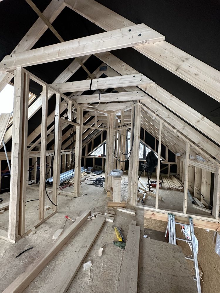 Nowoczesna Stodola / 105m2 (70m2 zabudowy na zgloszenie) Dom drewniany