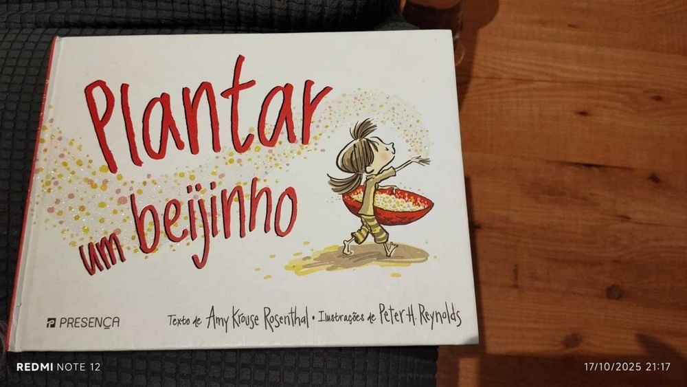 "Plantar um beijinho" - Amy Krouse Rosenthal