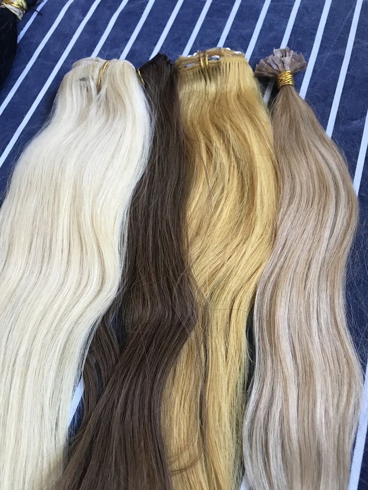 Vendo e aplico extensões de cabelo natural