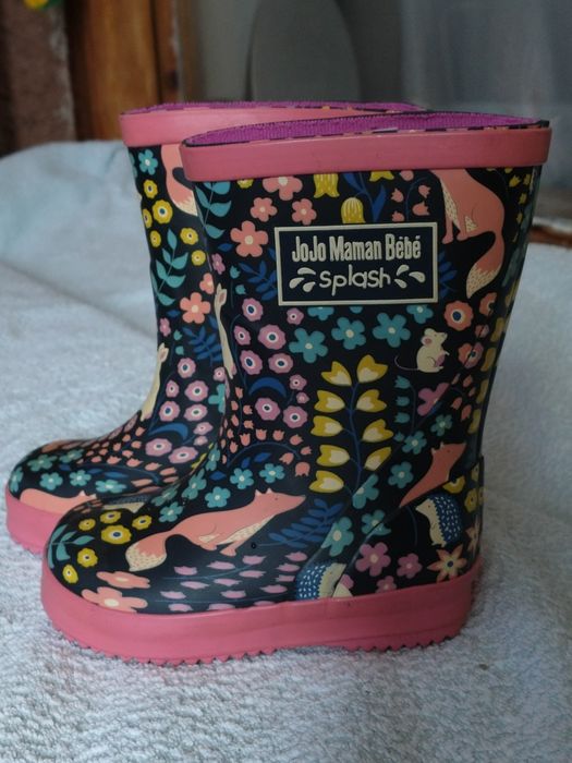 Чобітки дитячі для дівчинки гумачкии