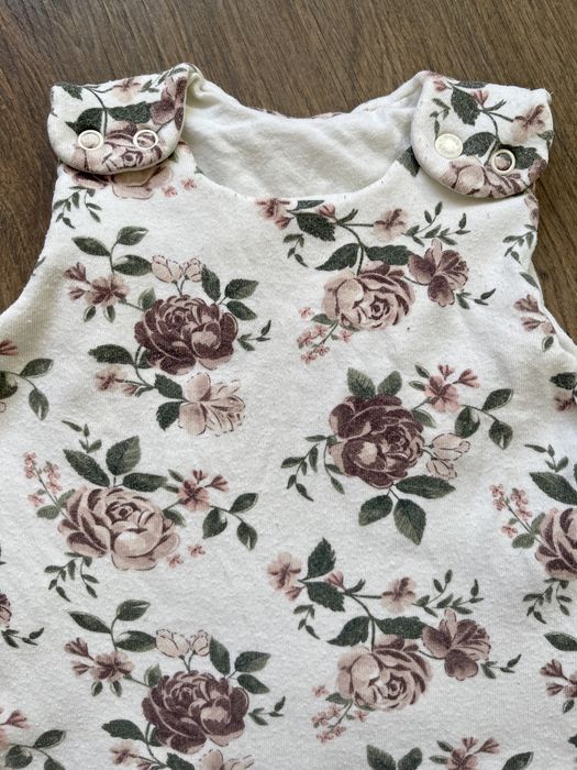 Спальний мішок конверт для сну у квіти tu