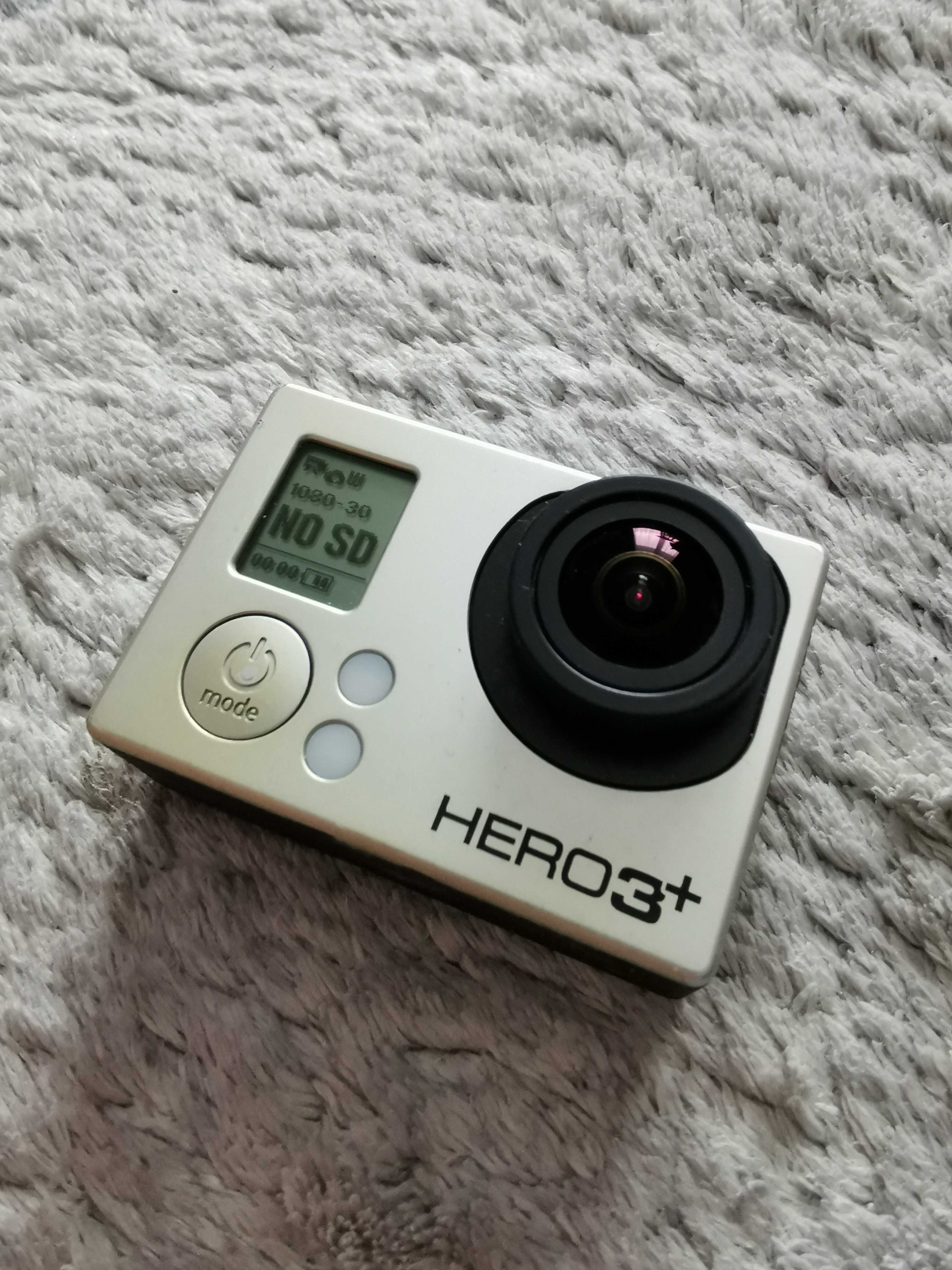 Kamera GoPro Hero 3+ black z dodatkami