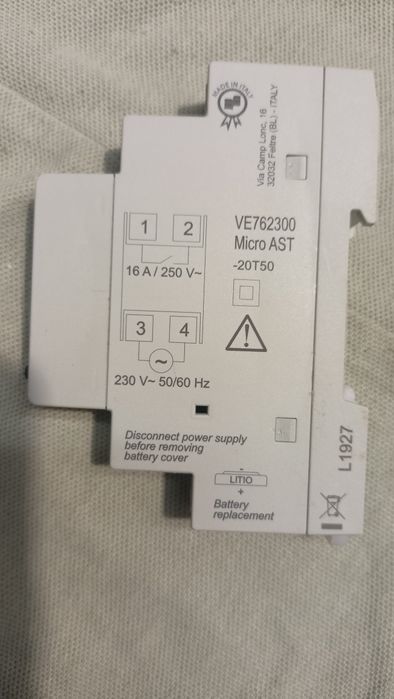 Programator czasowy Vemer VE762300