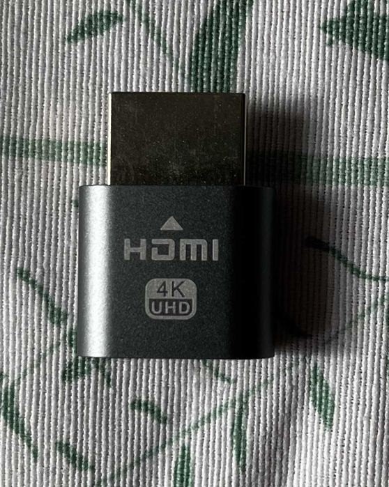 Emulator monitora - Pulpit zdalny - adapter HDMI 4K monitora