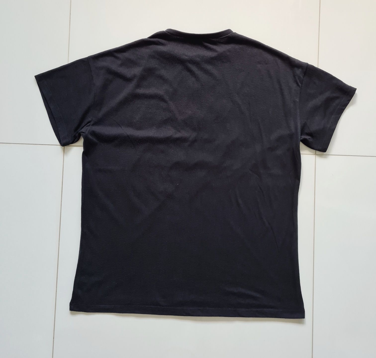 Zara damski luźny t-shirt z nadrukiem S