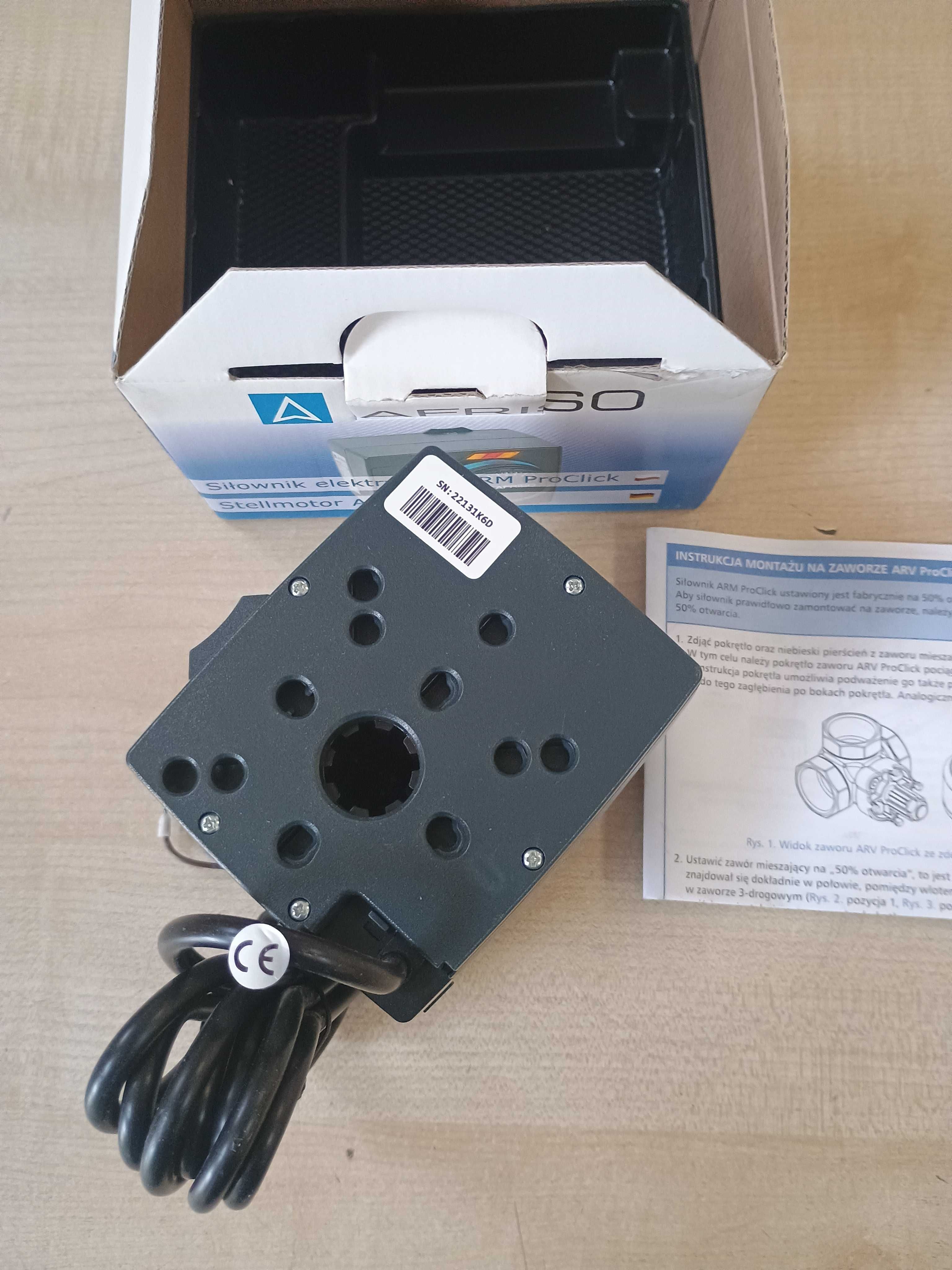 Siłownik elektryczny Afriso ARM 343 ProClick