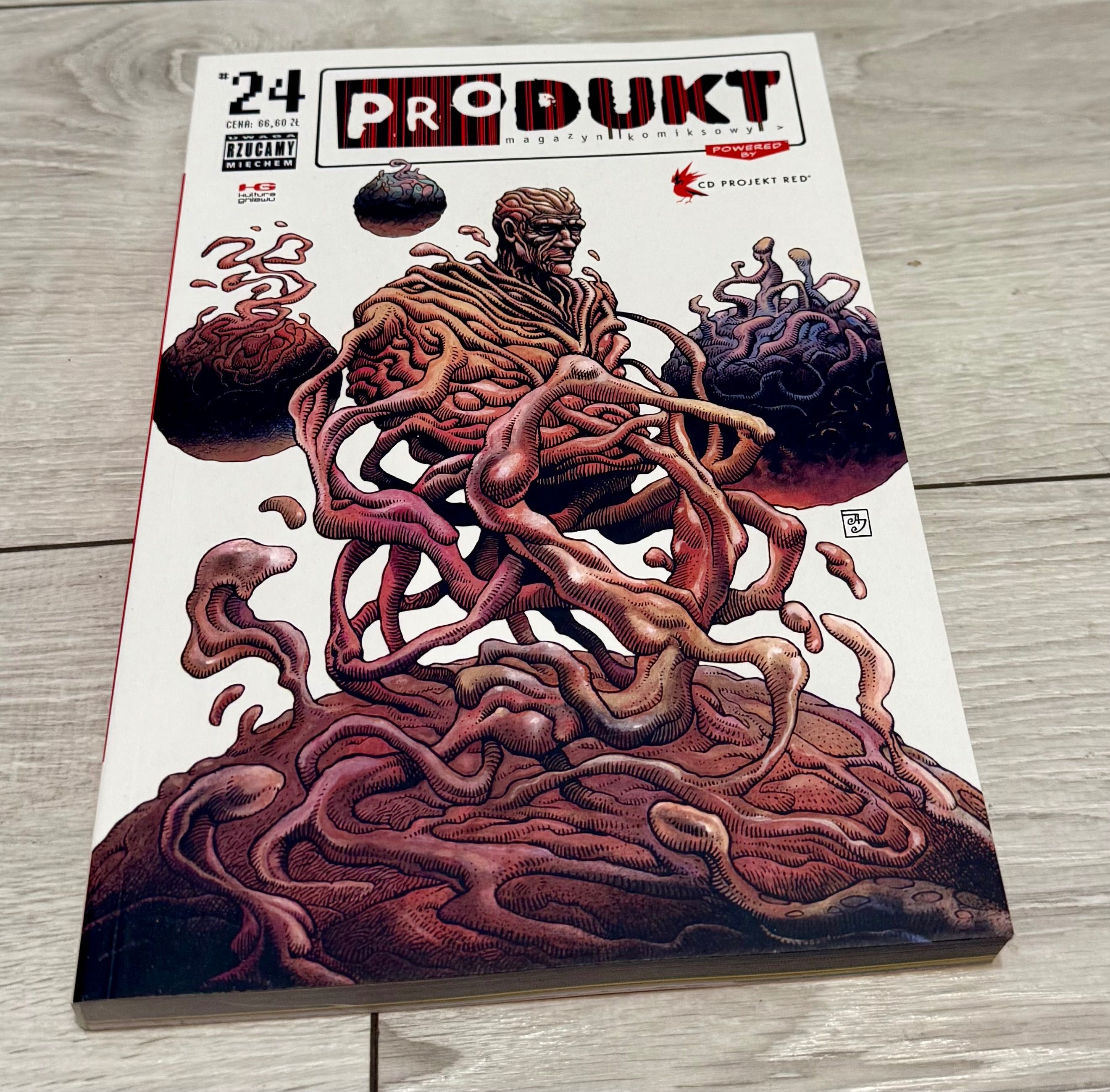 Produkt 24 komiks magazyn klasyka CD Projekt red kultura gniewu