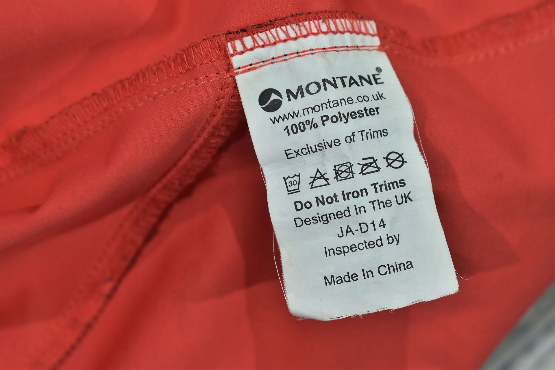 Montane Trekkingowa Kurtka Cienki Softshell / 38