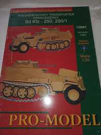 Model kartonowy Sd Kfz-250;250/1 pro model