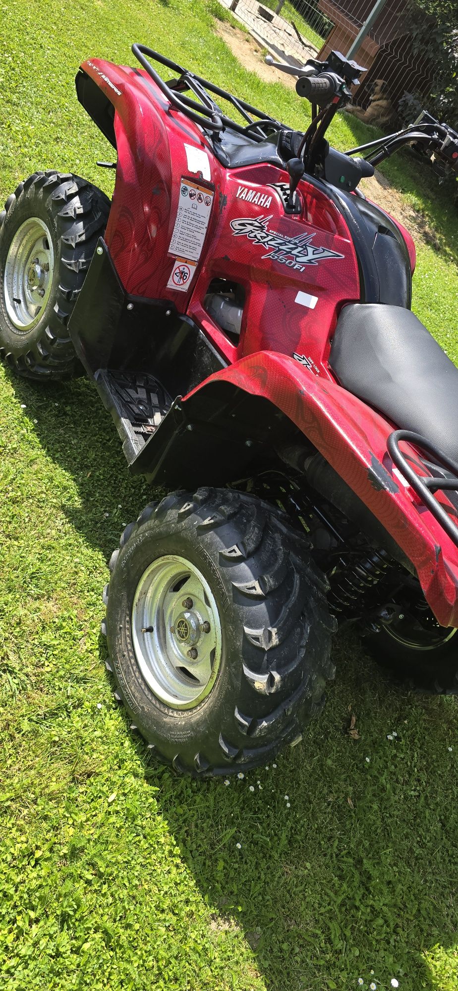 Yamaha grizzly 550 Special Edition