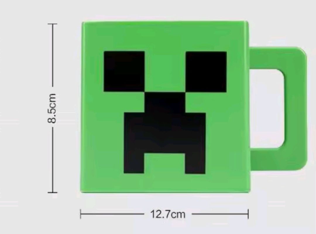 Minecraft Lego чашка creeper tnt оригінал Mojang