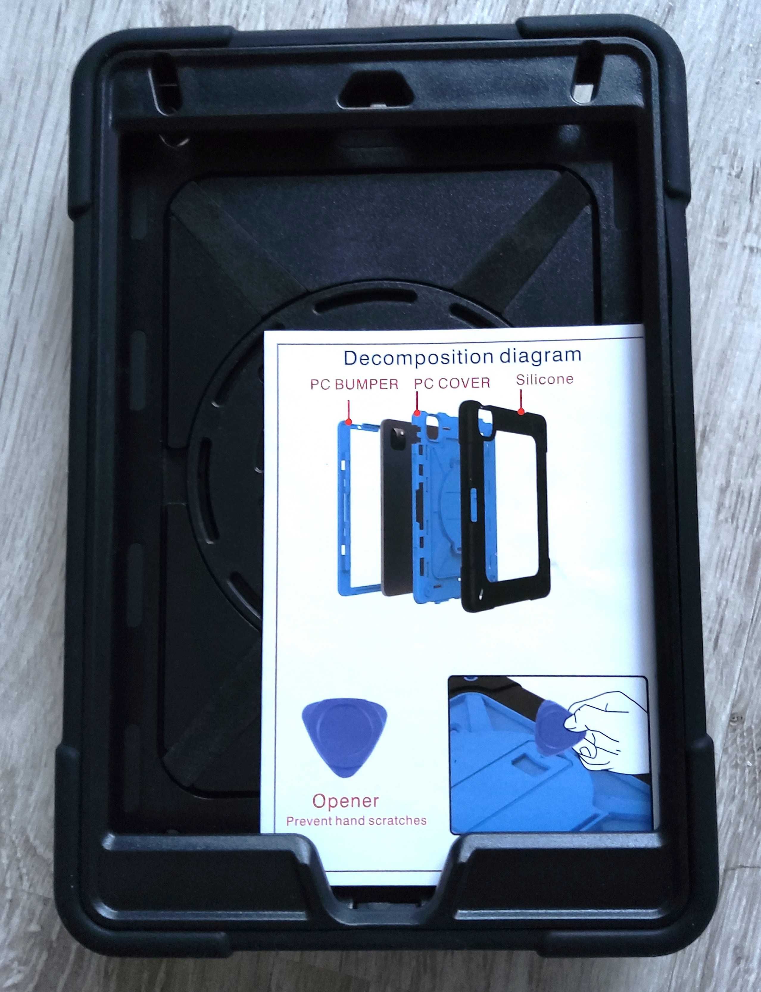 Pancerne etui case obudowa do tablet iPad Mini 4/5 czarne