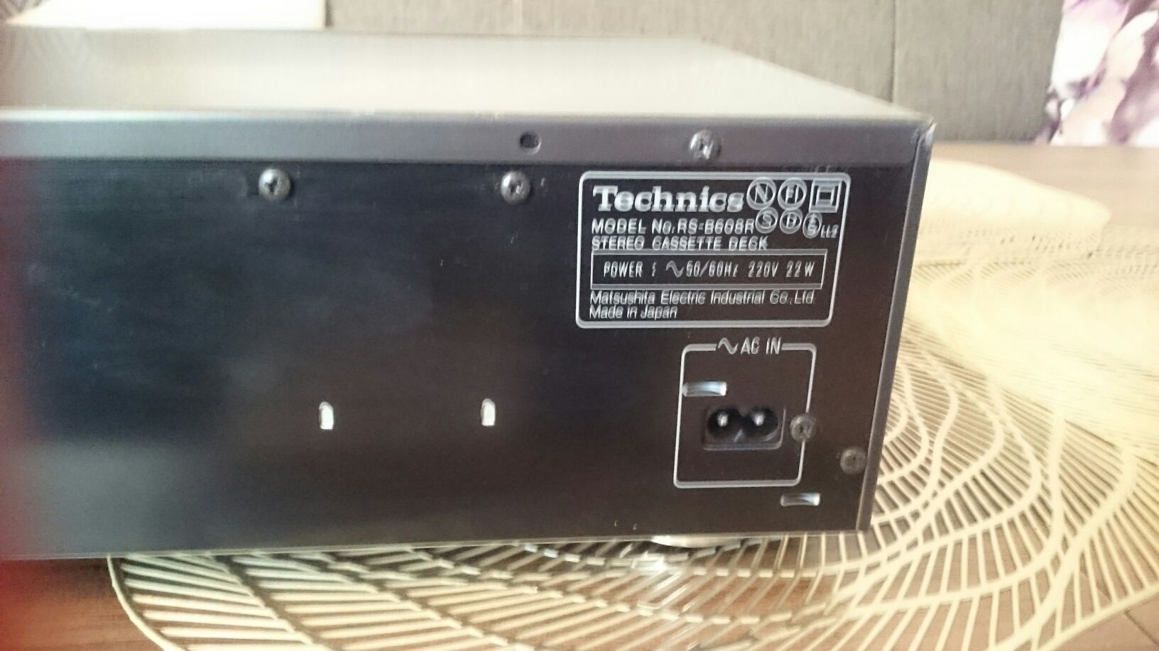 Magnetofon deck Technics RS-B608R