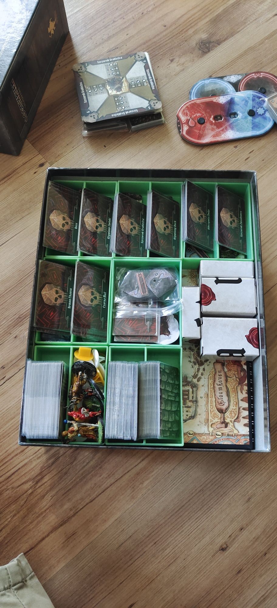 12 szt. Insert organizer podajnik do gier planszowych oferta nr 1