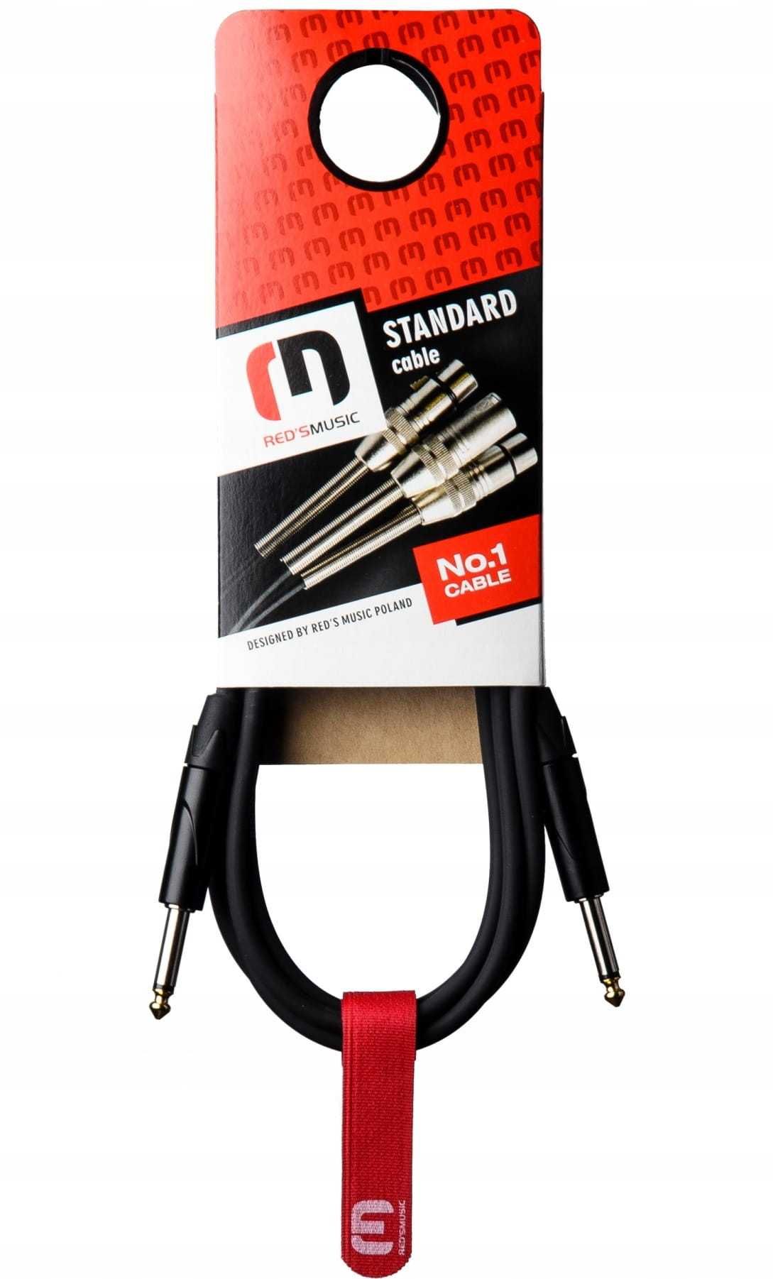 Kabel instrumentalny 3m Red's Standard