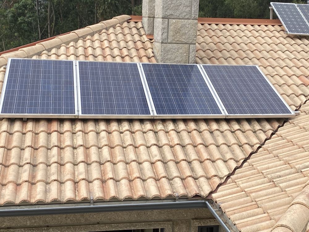 Paineis solares mais inversor