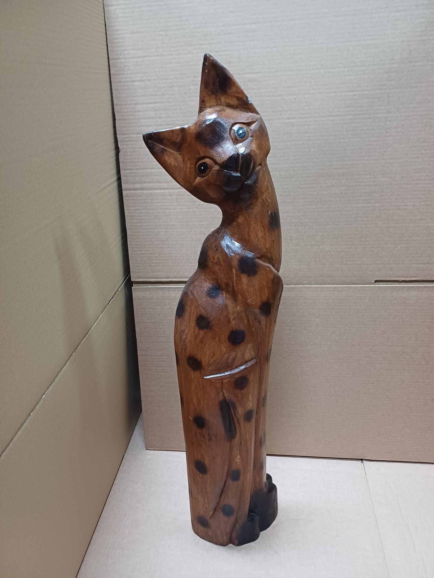 Escultura de gato