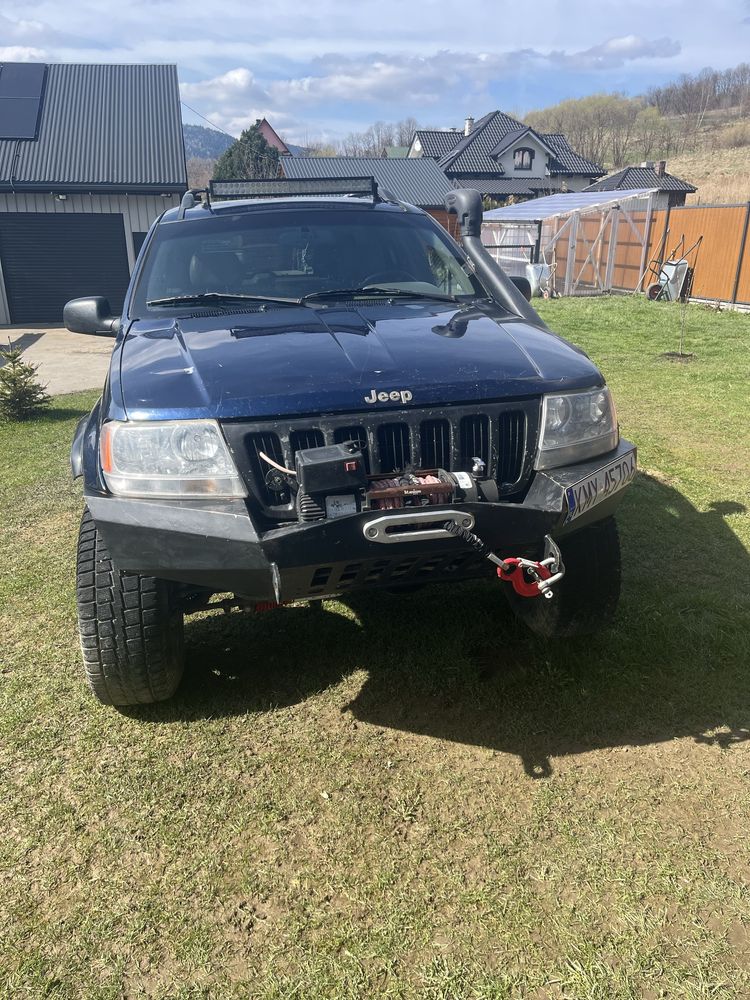 Jeep wj zmodyfikowany