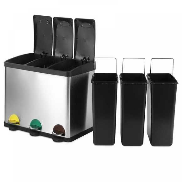 kosz na śmieci 40L segregacja
