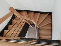 Schody Q Loft Debowe Jesionowe metal drewniane