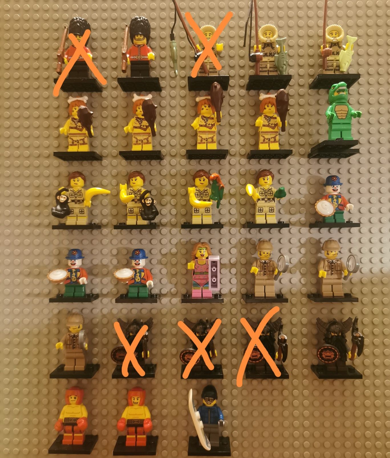 Zestaw figurek Lego  8805 Minifigurek seria 5