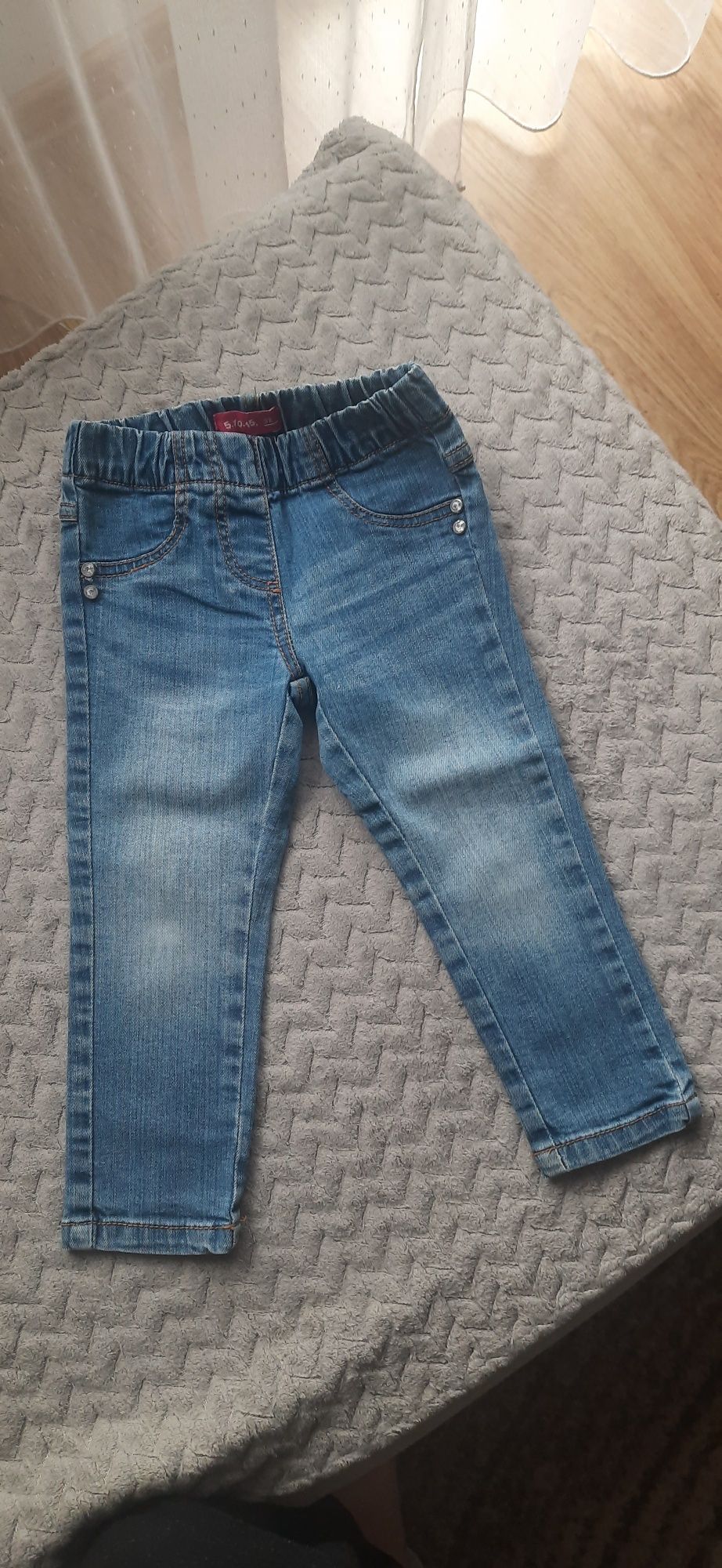 5.10.15 spodnie jeansowe idealne r. 92