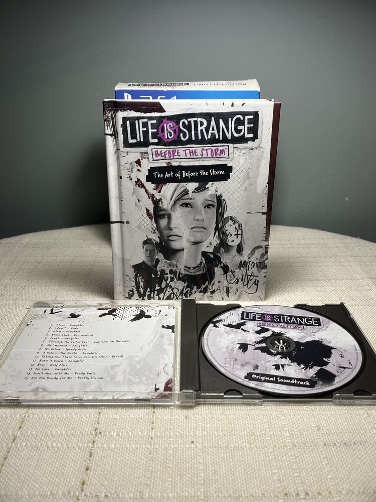 PS4 Limitowana Edycja Life is Strange Before The Storm Artbook + CD