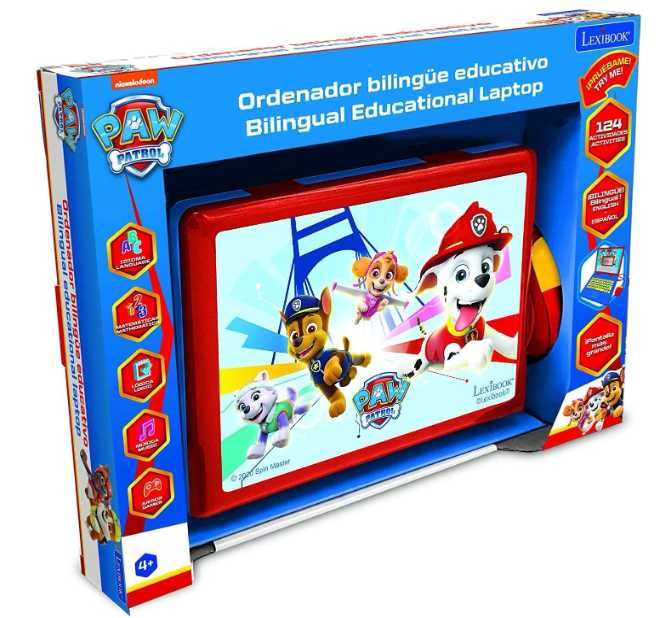 Patrulha Canina Computador Educativo Bilingue Espanhol/Inglês - Prenda