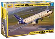 Model do sklejania 1:144 Civil Airliner samolot Airbus A320neo