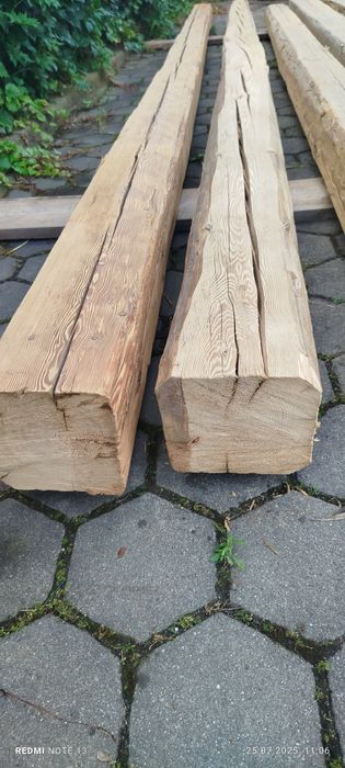 Belki rustykalne stu letnie orginalne modrzew