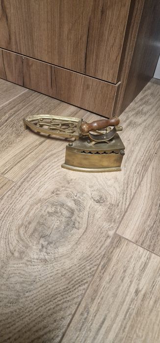 Mini Żelazko Mosiężne Zabytkowe Łódź