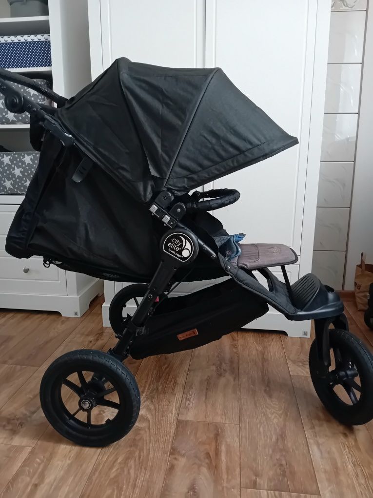 Spacerówka terenowa wózek biegowy Baby Jogger City Elite udźwig 22kg+