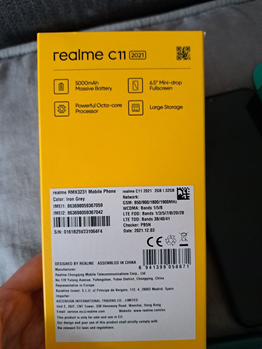 Smartfon realme C11 2021