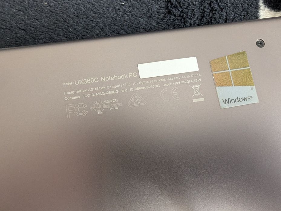Ultrabook Asus Zenbook ux360c (Dysk 512GB SSD, Tryb Tabletu, Stan Idea