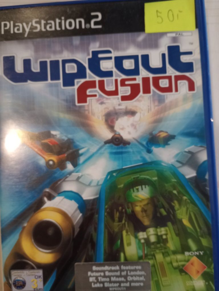 Ps2 Wipeout fusion PlayStation 2