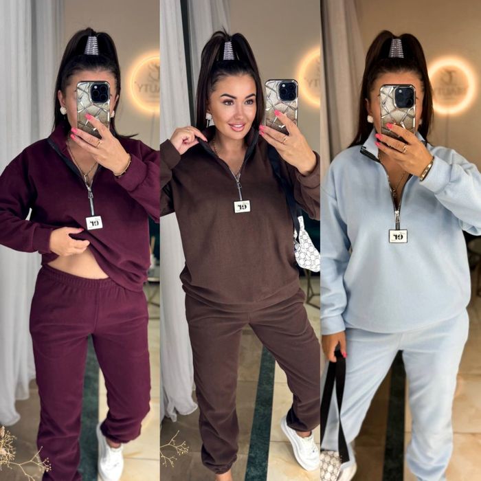 ‼️Жіночий флісовий костюм. Фліс ПОЛАР. Р: 42-44, 46-48, 50-52