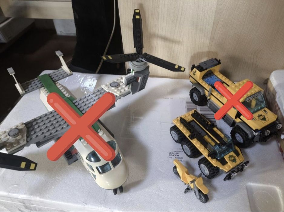 Lote de sets Lego City (6 sets)