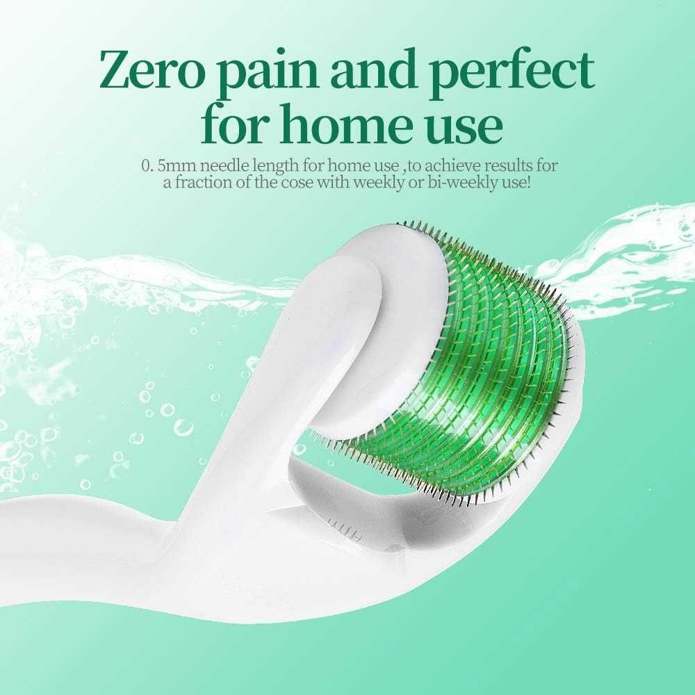 MICRONEEDLE - Derma Roller mezoterapia igłowa wałek do twarzy brody