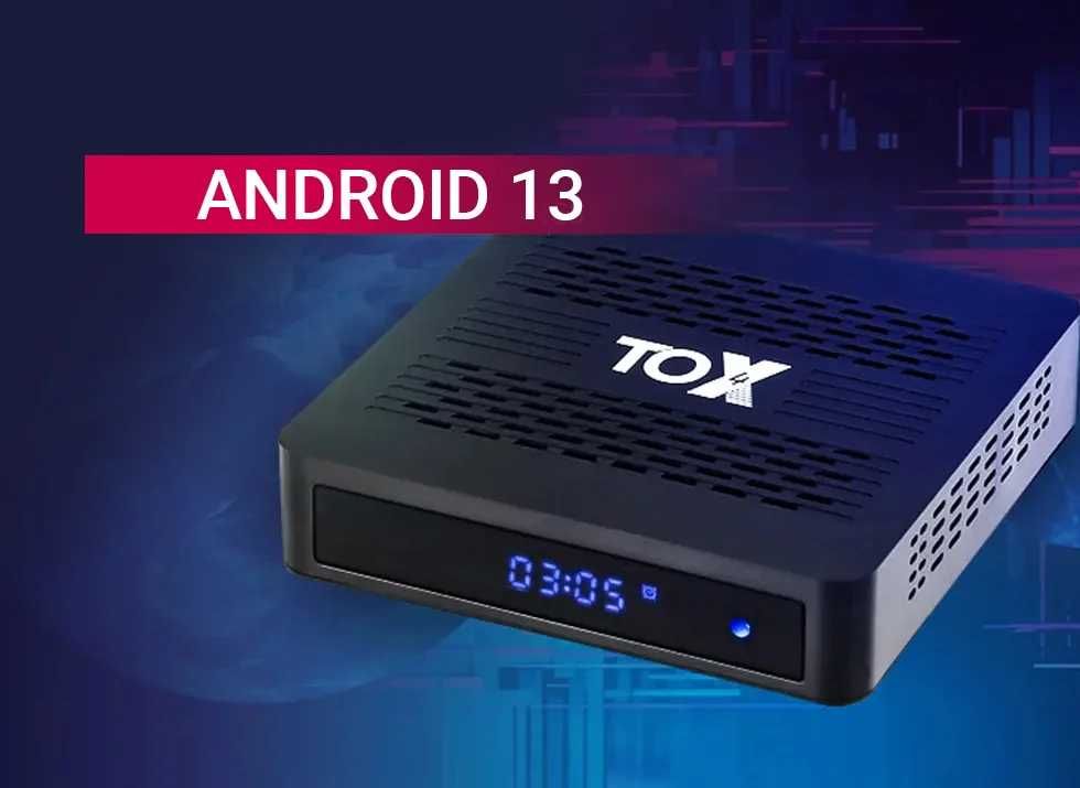 СМАРТ ТВ приставка Ugoos TOX4 4/32 ГБ Android 13
