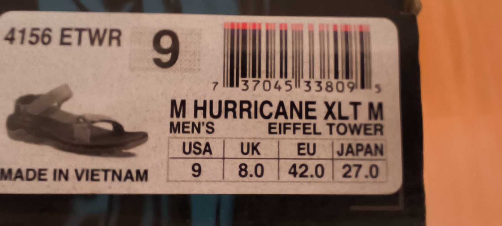 Sandálias Teva Hurricane XLT tamanho 42