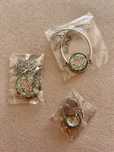 Conjunto colar, pulseira e brincos